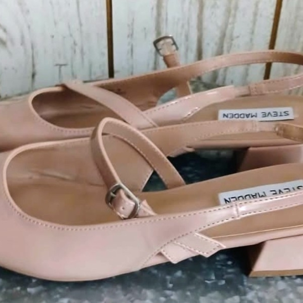 Steve Madden Women's Blush Slingback Heels